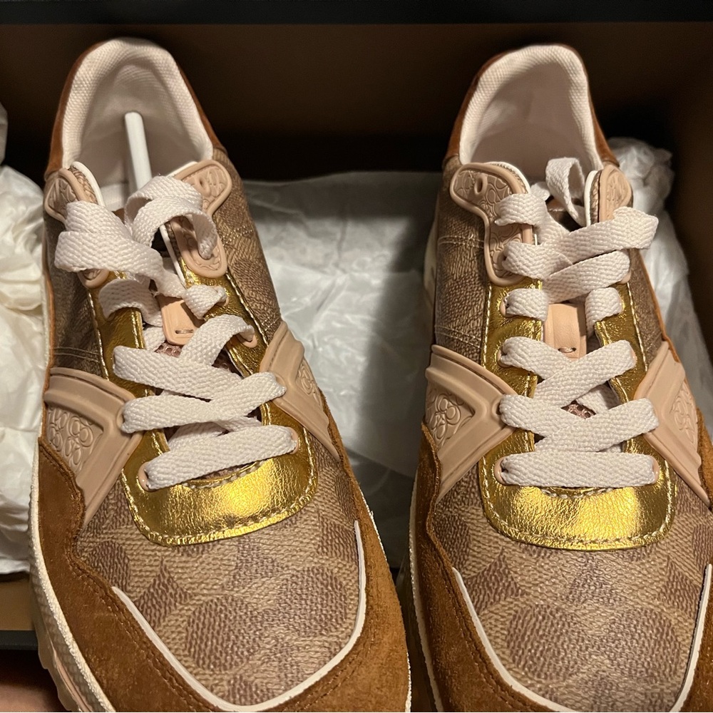 Coach Shoes Chucks Unisex Size 9US - Picture 3 of 4